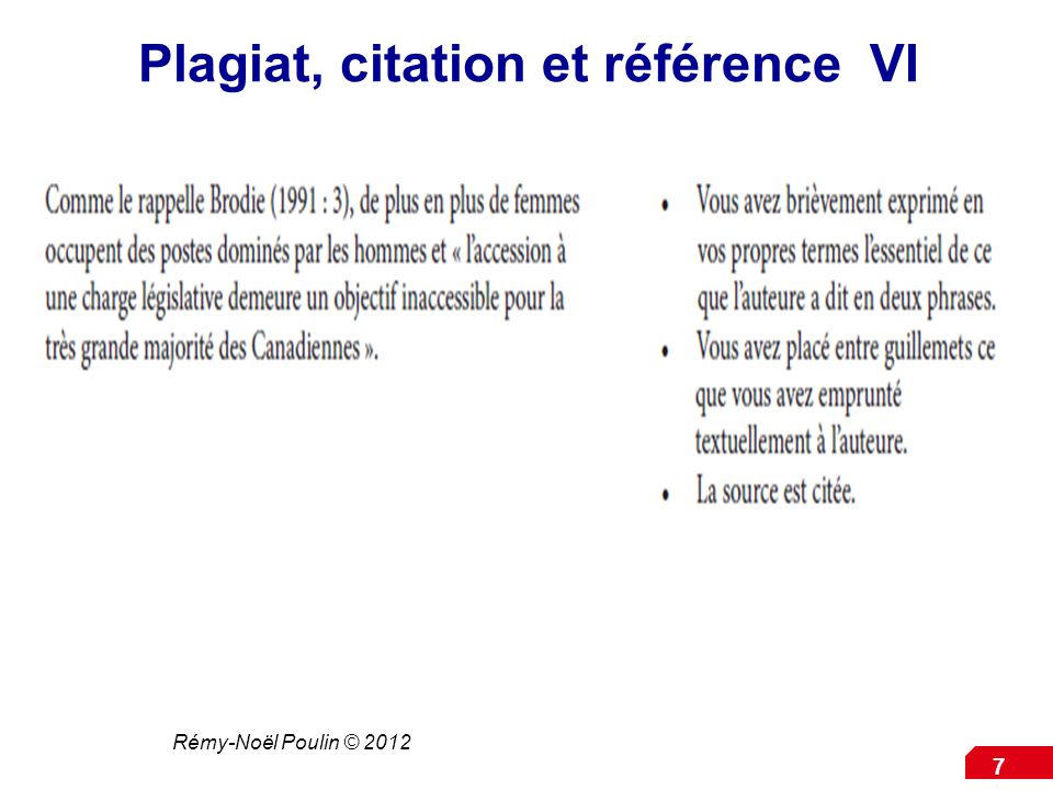 Le Plagiat Dans Les Citations Et Dans Le Corps Du Texte Ppt Telecharger