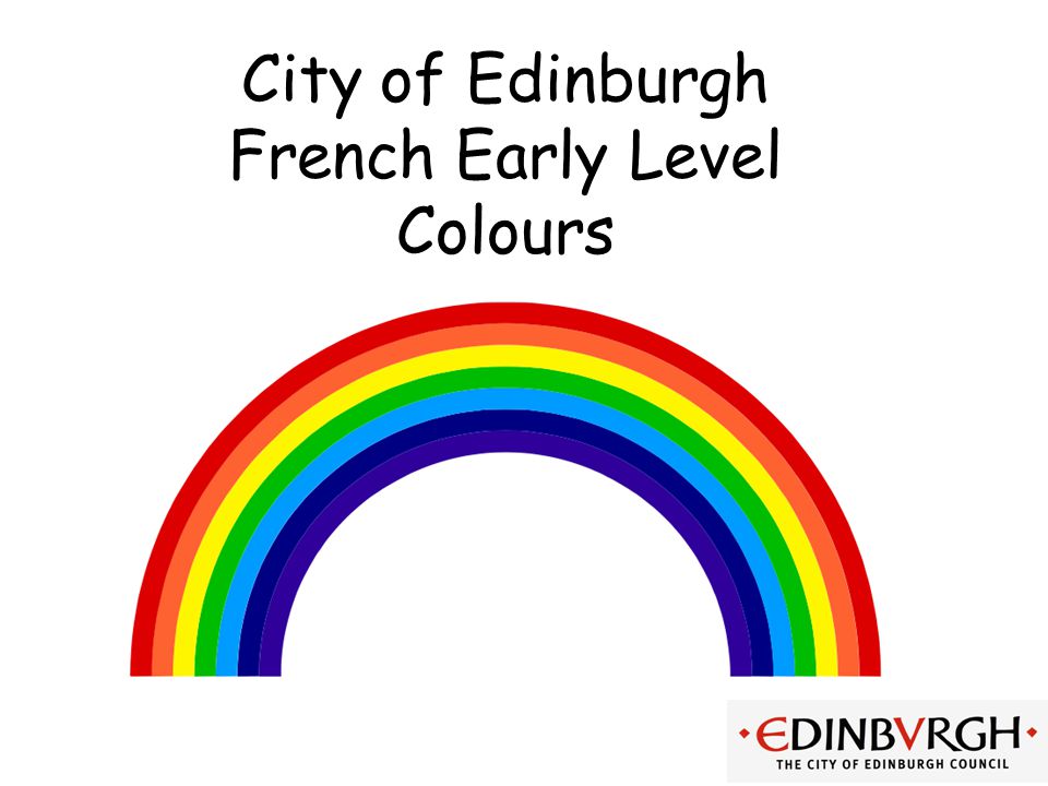 City of Edinburgh French Early Level