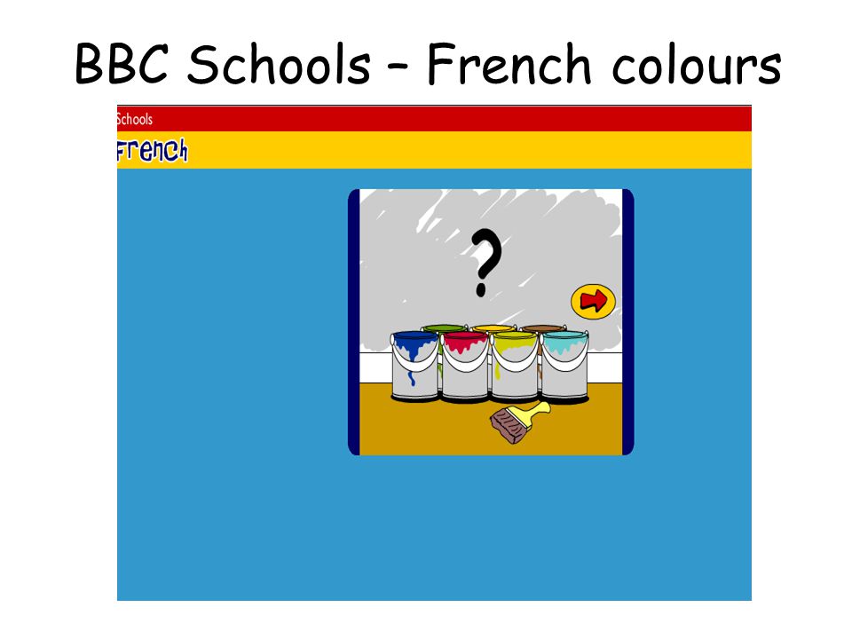 BBC Schools – French colours