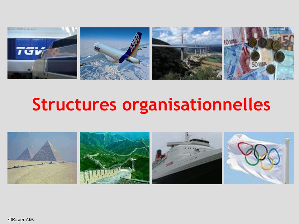 Structures organisationnelles