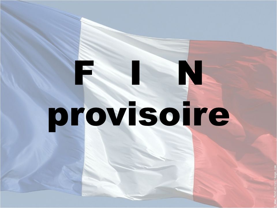 F I N provisoire