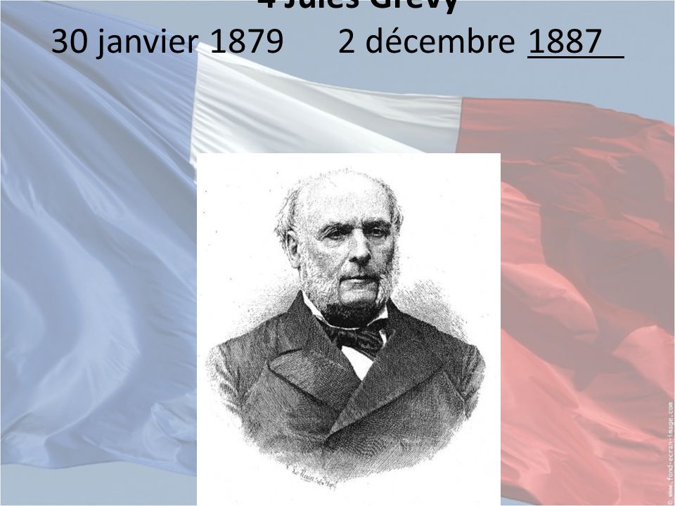 4 Jules Grévy 30 janvier décembre 1887