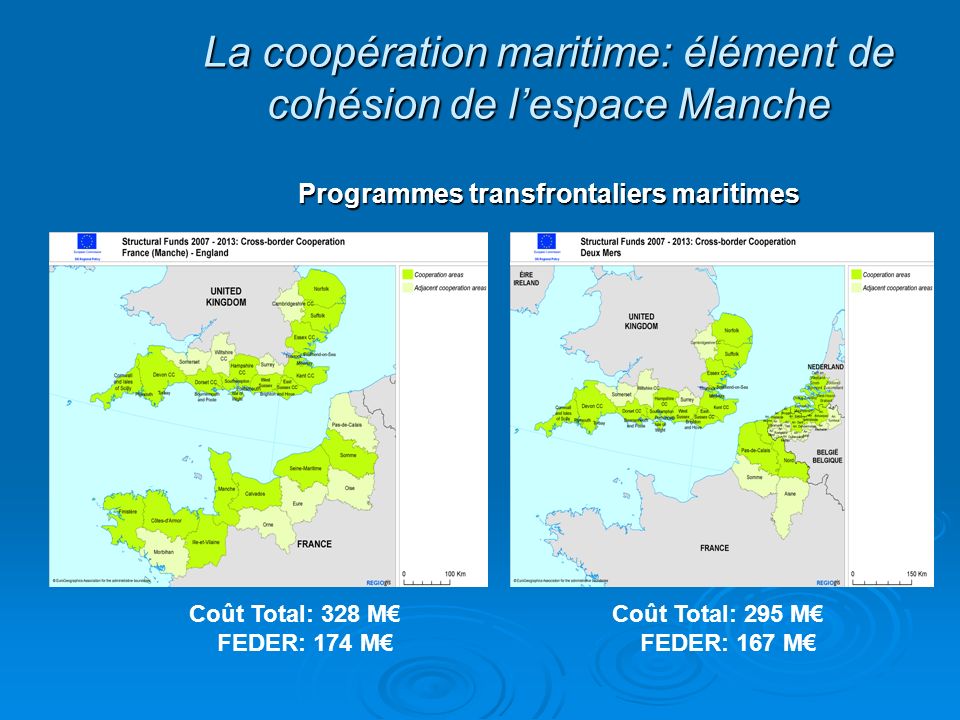 La coopération maritime: élément de cohésion de l’espace Manche
