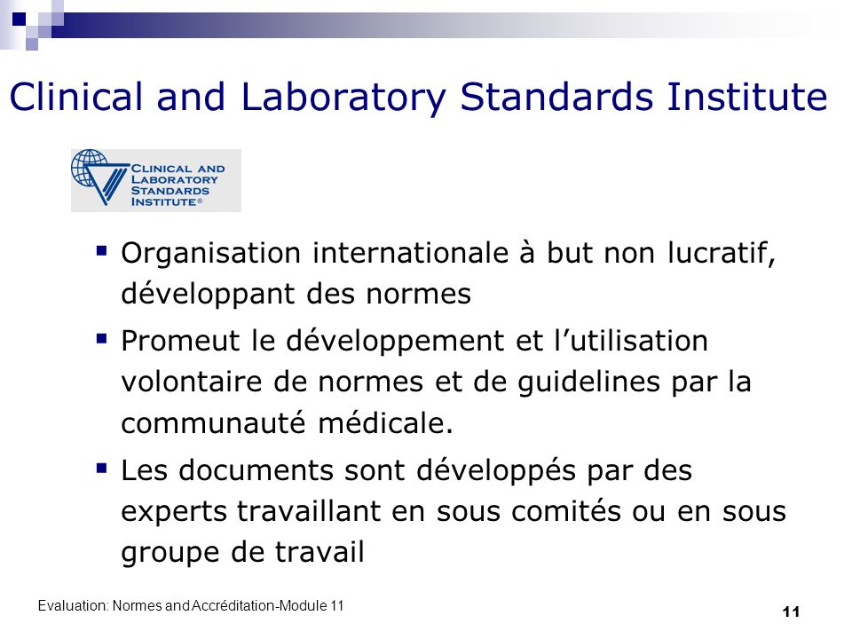 Clinical and Laboratory Standards Institute
