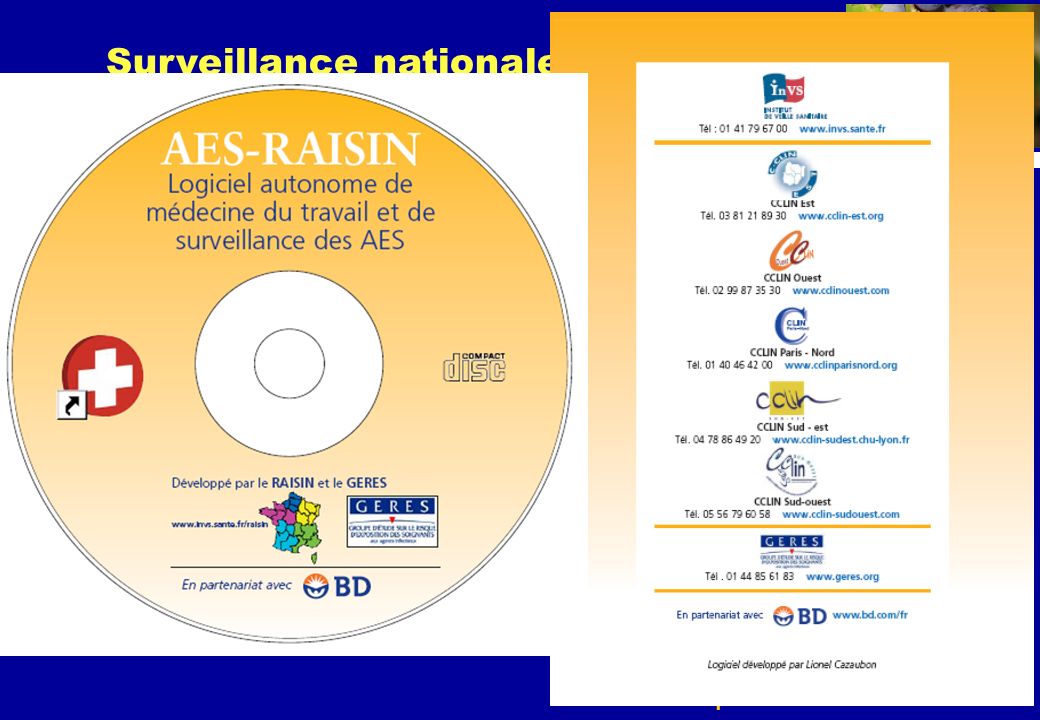 Surveillance nationale des AES Outils