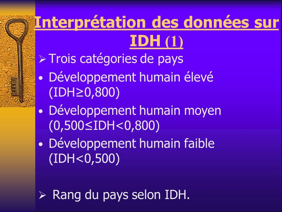 Interprétation des données sur IDH (1)