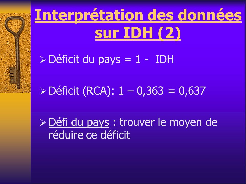 Interprétation des données sur IDH (2)