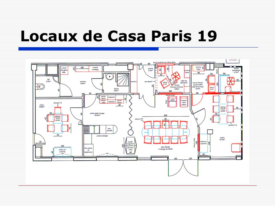 Locaux de Casa Paris 19