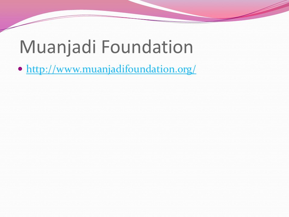 Muanjadi Foundation