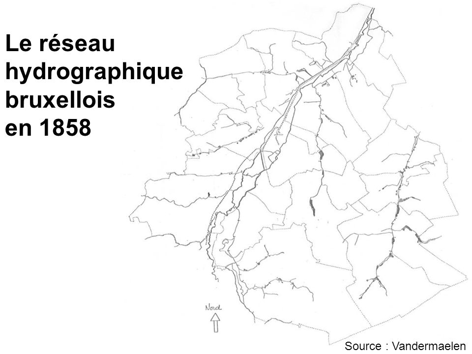 Le réseau hydrographique bruxellois
