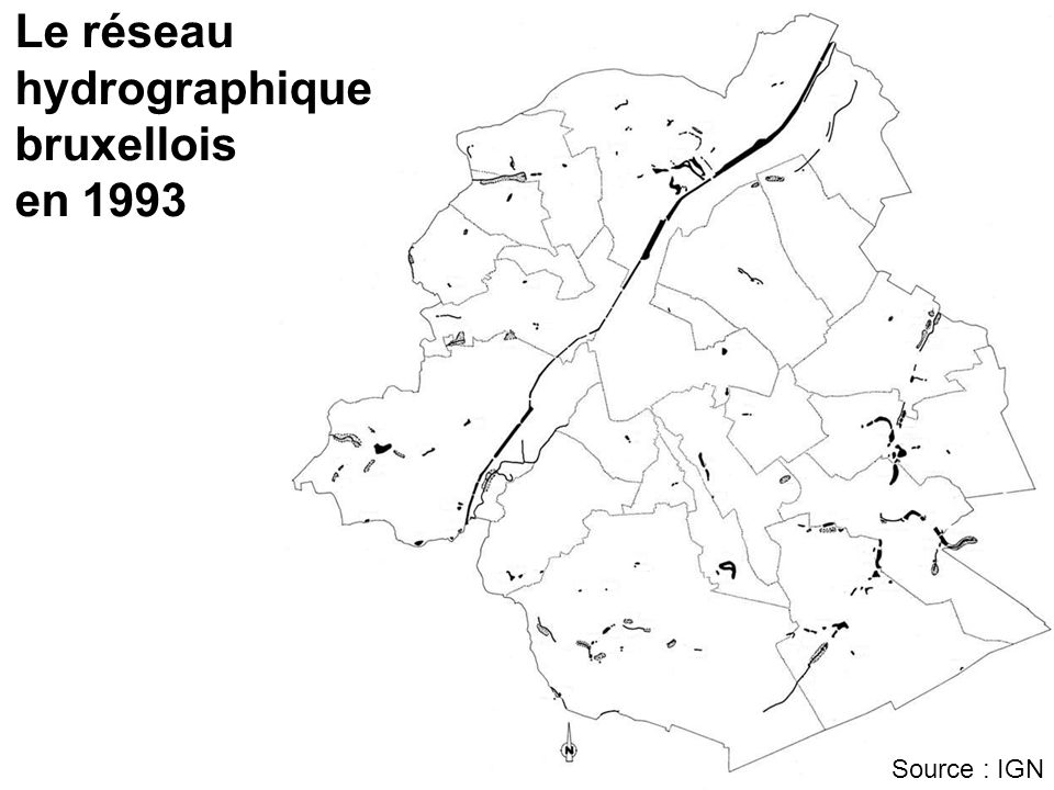 Le réseau hydrographique bruxellois