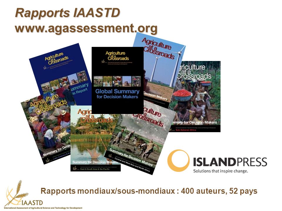 Rapports IAASTD