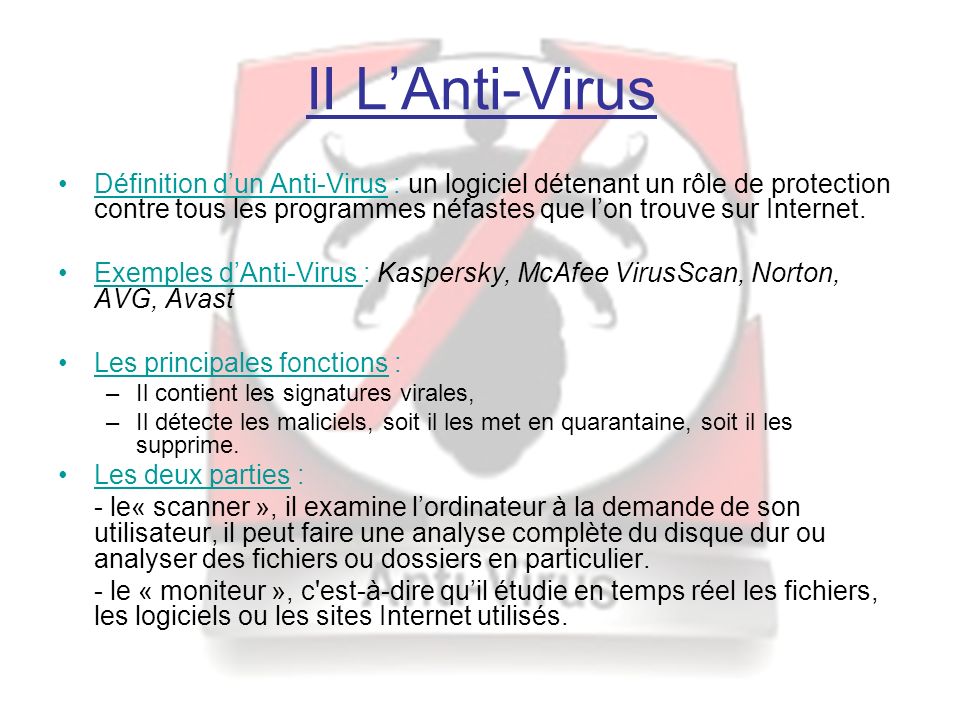 II L’Anti-Virus