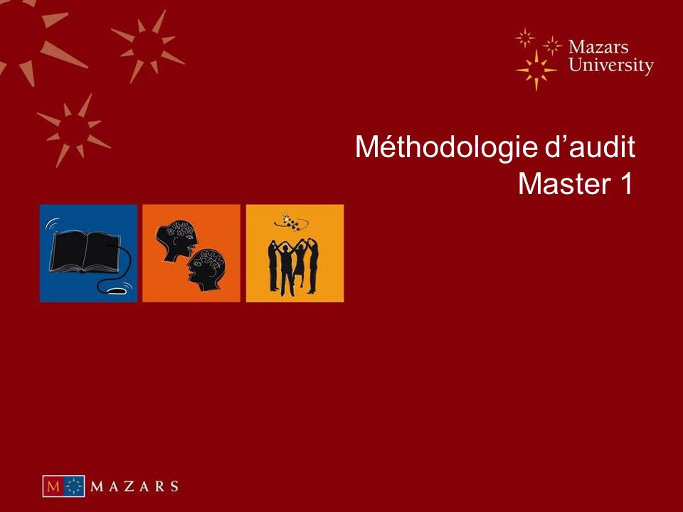 Méthodologie d’audit Master 1