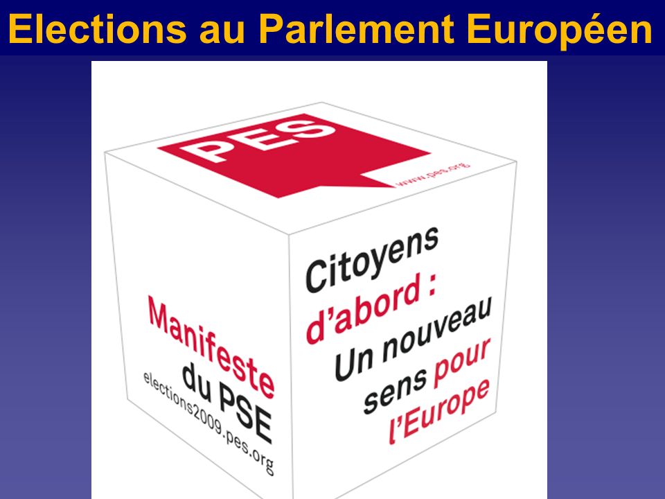 Elections au Parlement Européen