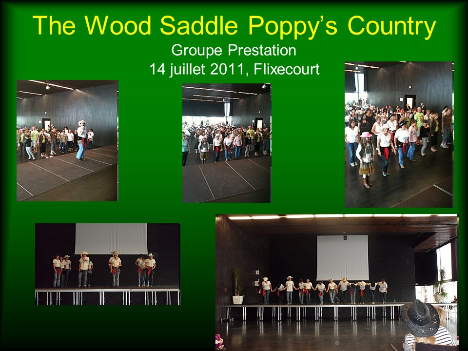 The Wood Saddle Poppy’s Country Groupe Prestation 14 juillet 2011, Flixecourt