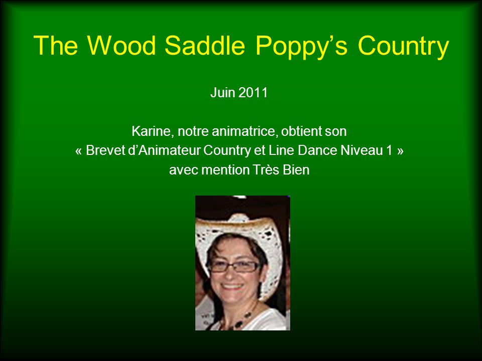 The Wood Saddle Poppy’s Country