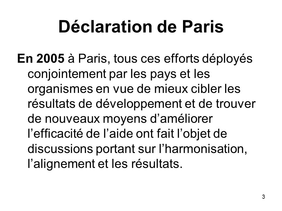 Déclaration de Paris