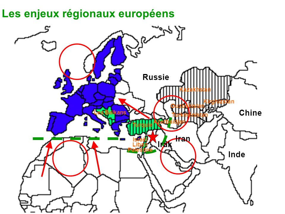 Les enjeux régionaux européens