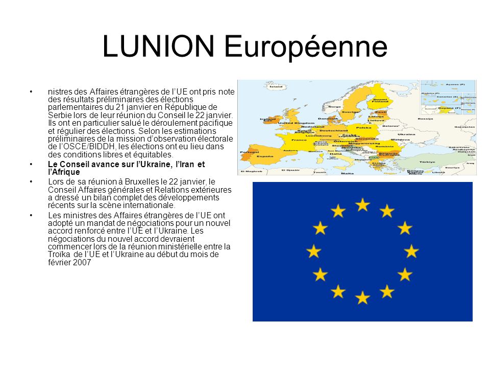 LUNION Européenne