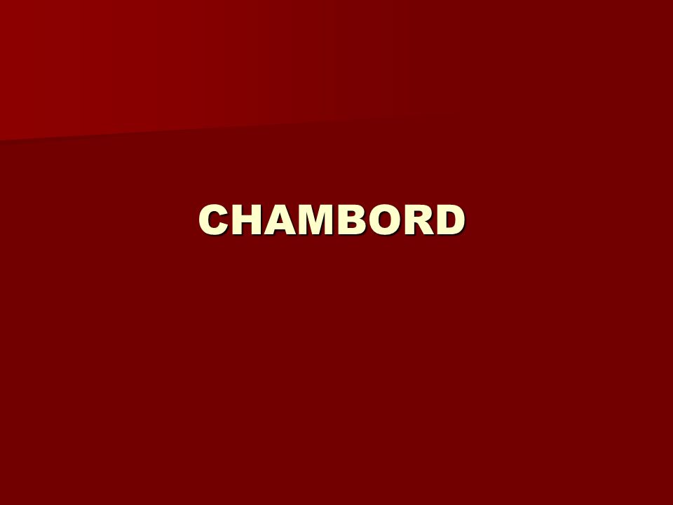 CHAMBORD