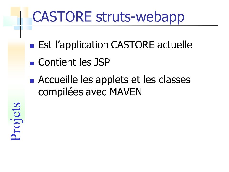 CASTORE struts-webapp