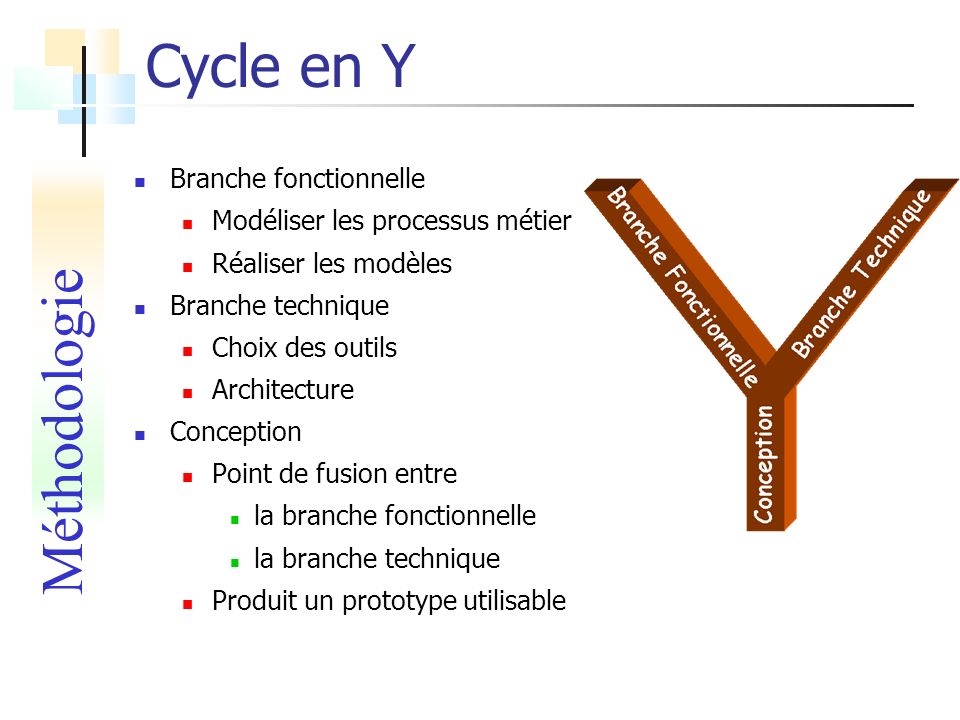Cycle en Y Méthodologie Branche fonctionnelle