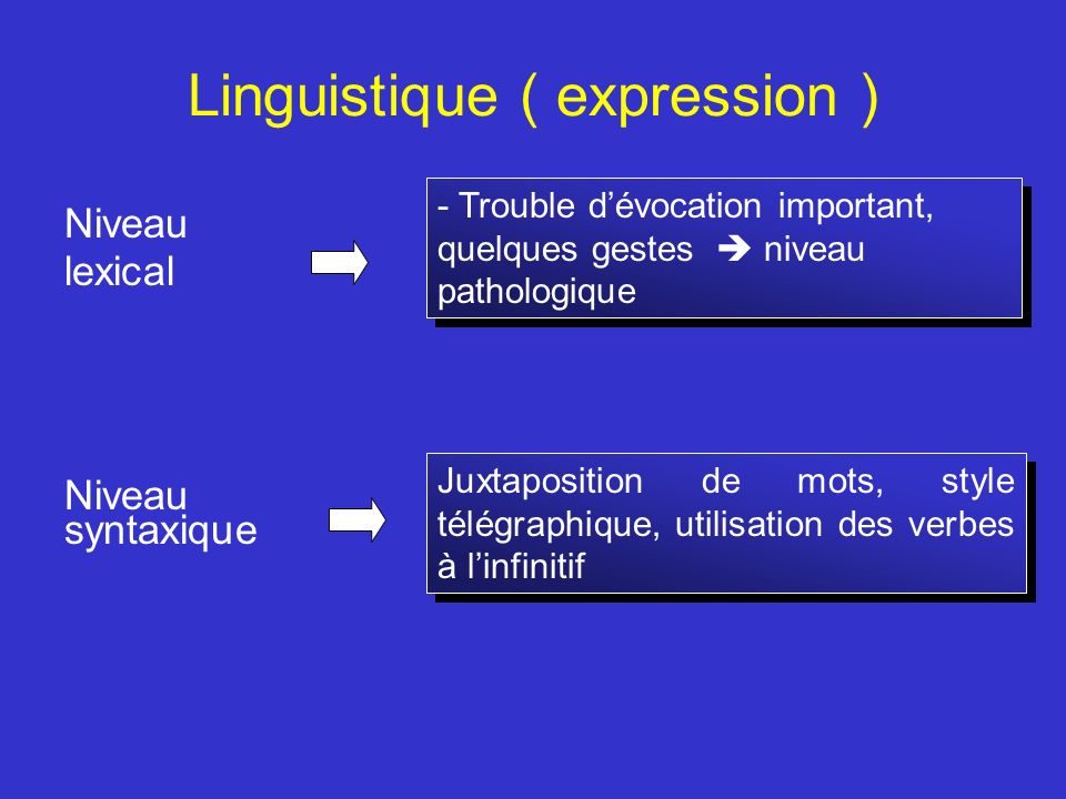 Linguistique ( expression )