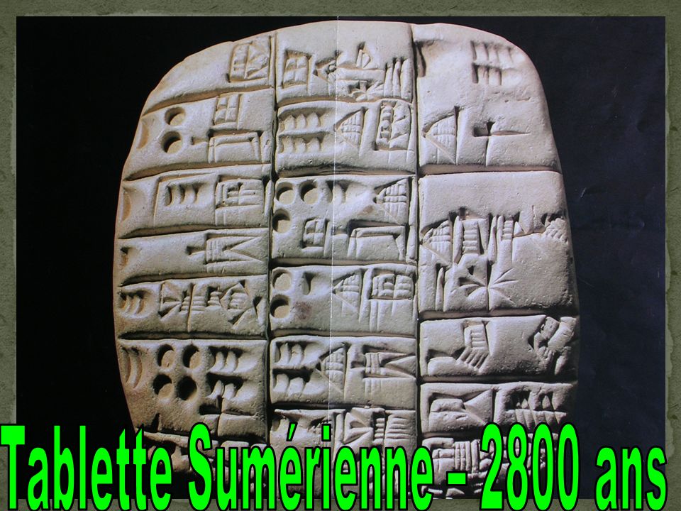 Tablette Sumérienne – 2800 ans