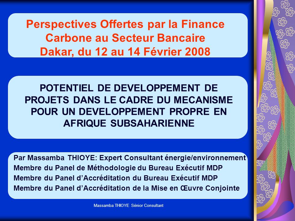 Perspectives Offertes par la Finance Carbone au Secteur Bancaire