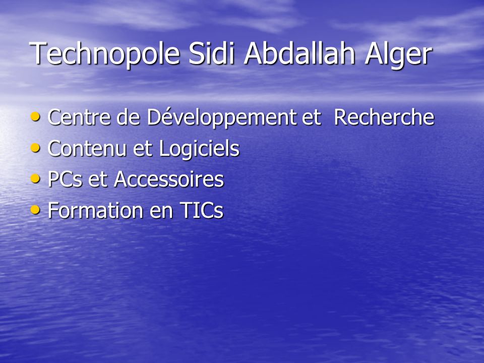Technopole Sidi Abdallah Alger