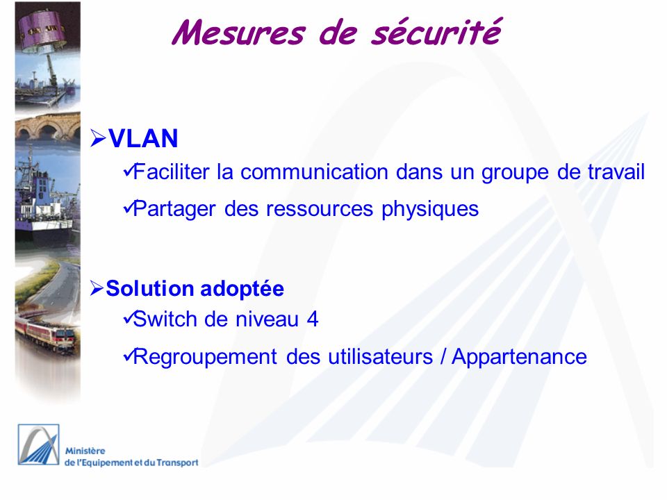 Mesures de sécurité VLAN