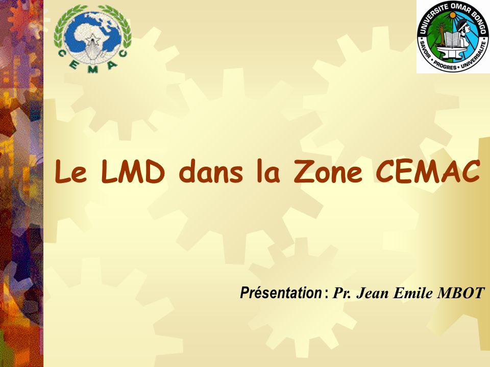 Le LMD dans la Zone CEMAC