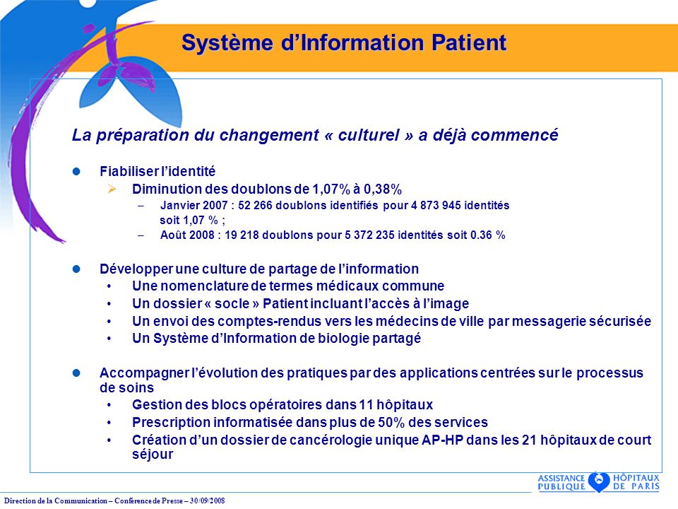 Système d’Information Patient