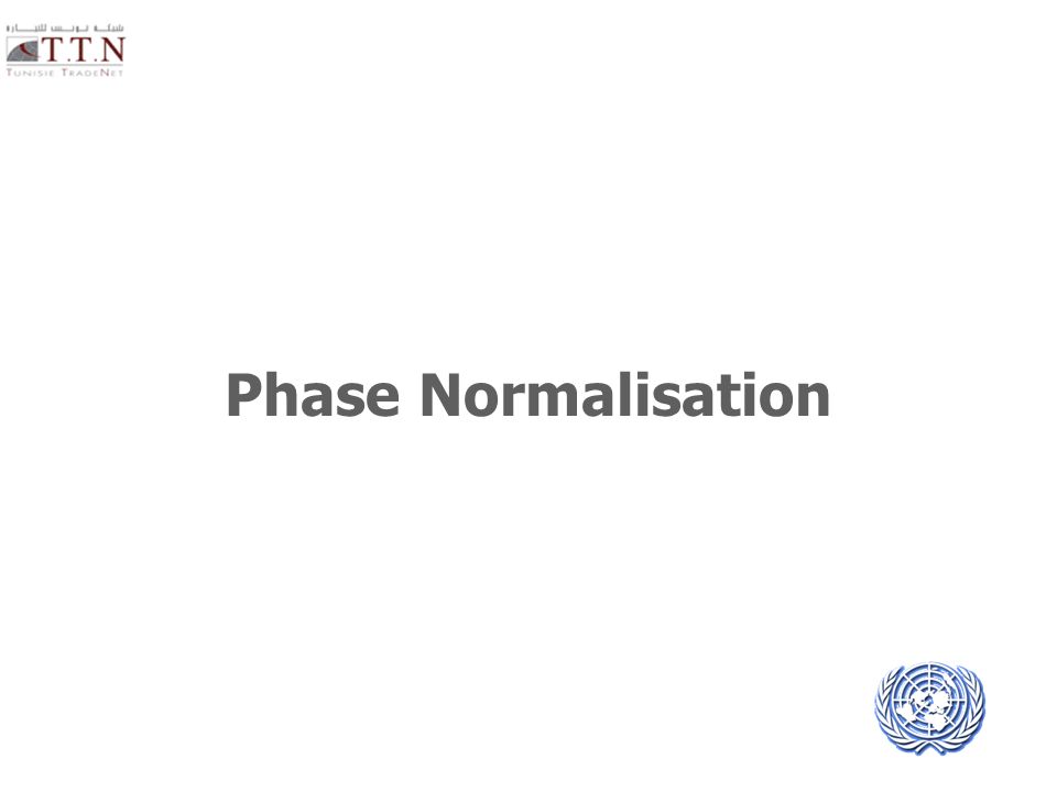 Phase Normalisation