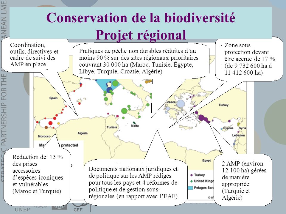 Conservation de la biodiversité Projet régional