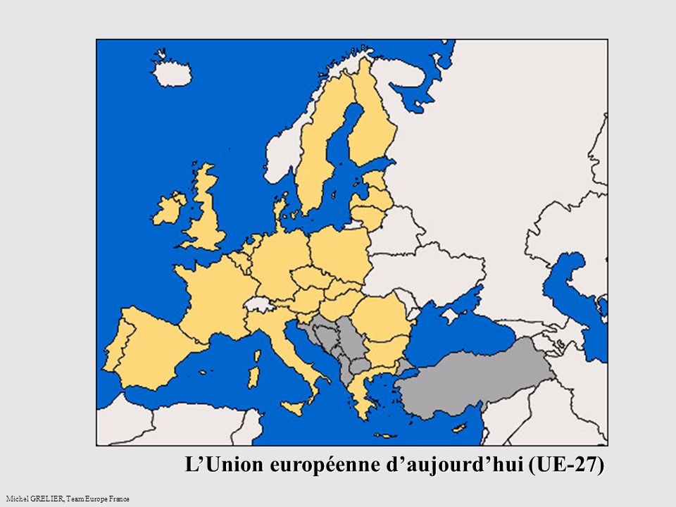L’Union européenne d’aujourd’hui (UE-27)‏