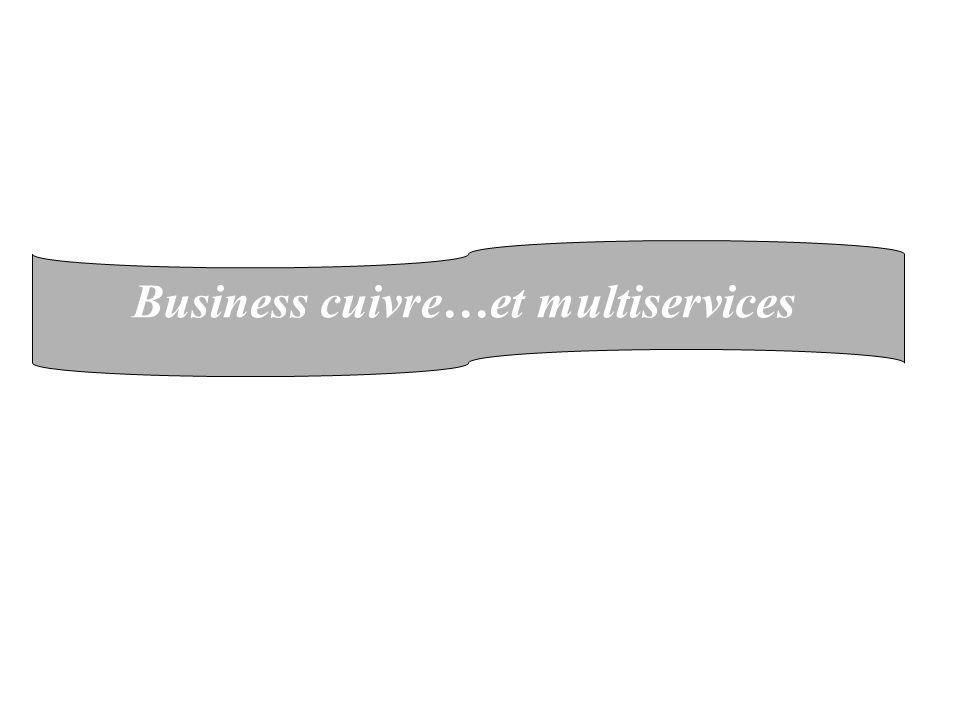 Business cuivre…et multiservices