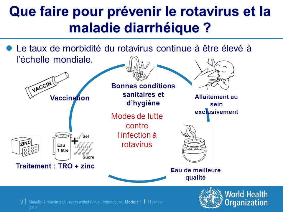 Que faire pour prévenir le rotavirus et la maladie diarrhéique
