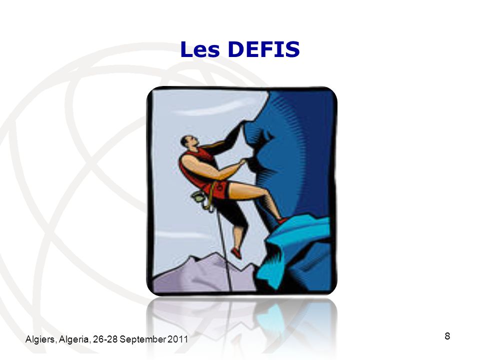 Les DEFIS Algiers, Algeria, September 2011