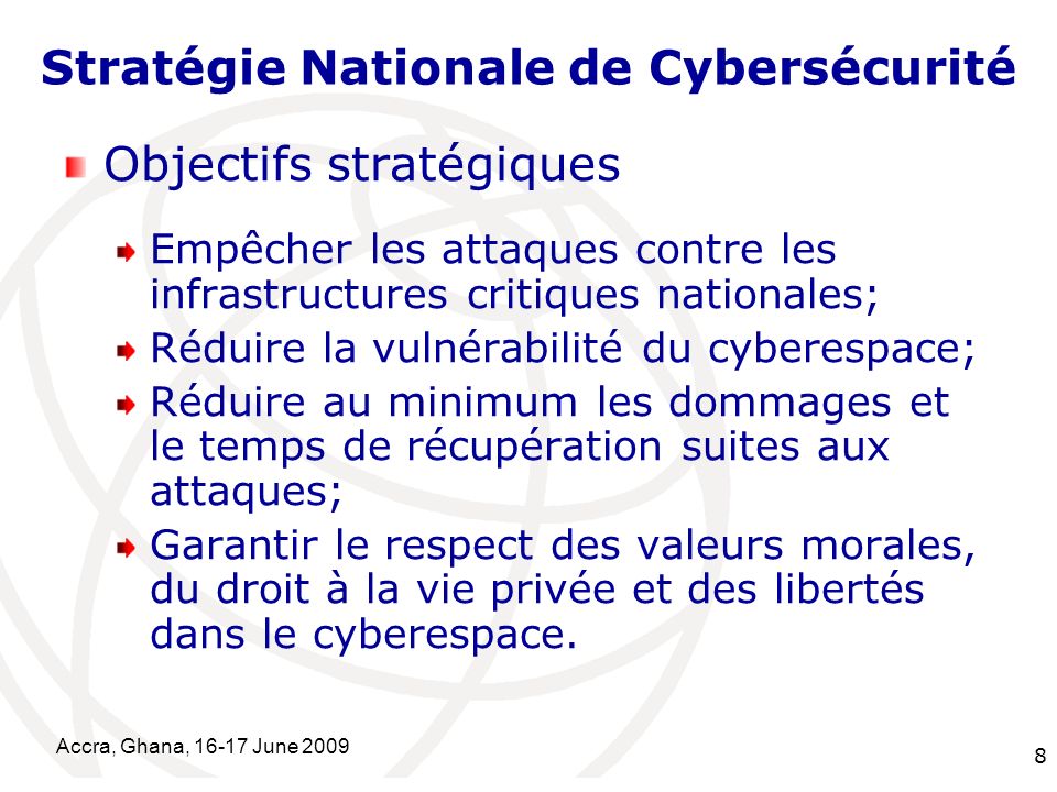 Stratégie Nationale de Cybersécurité