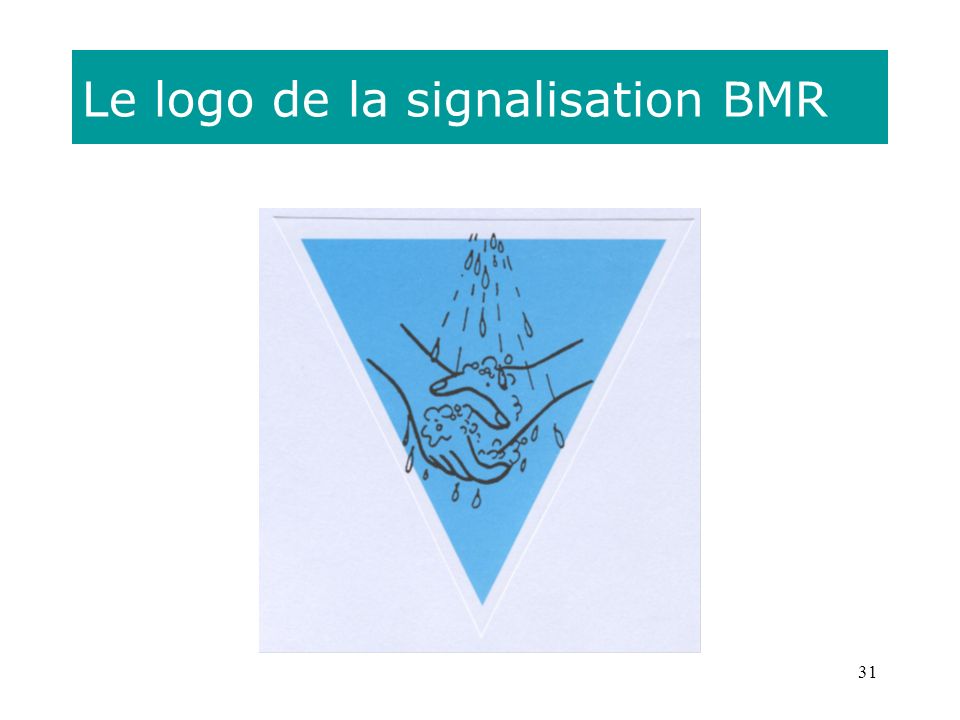 Le logo de la signalisation BMR