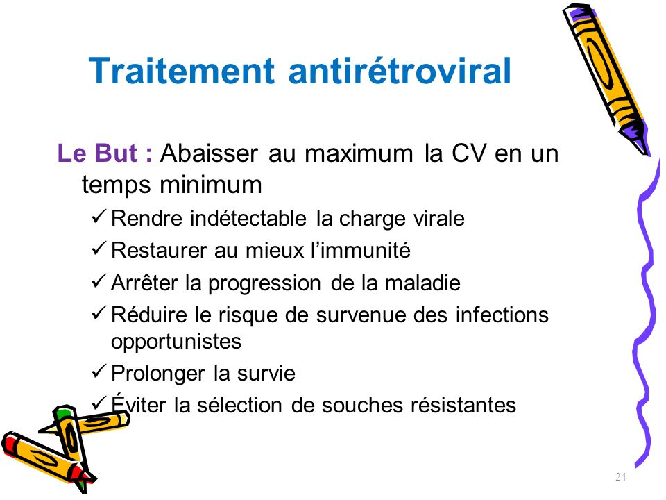 Traitement antirétroviral