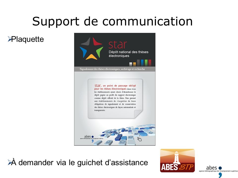 Support de communication