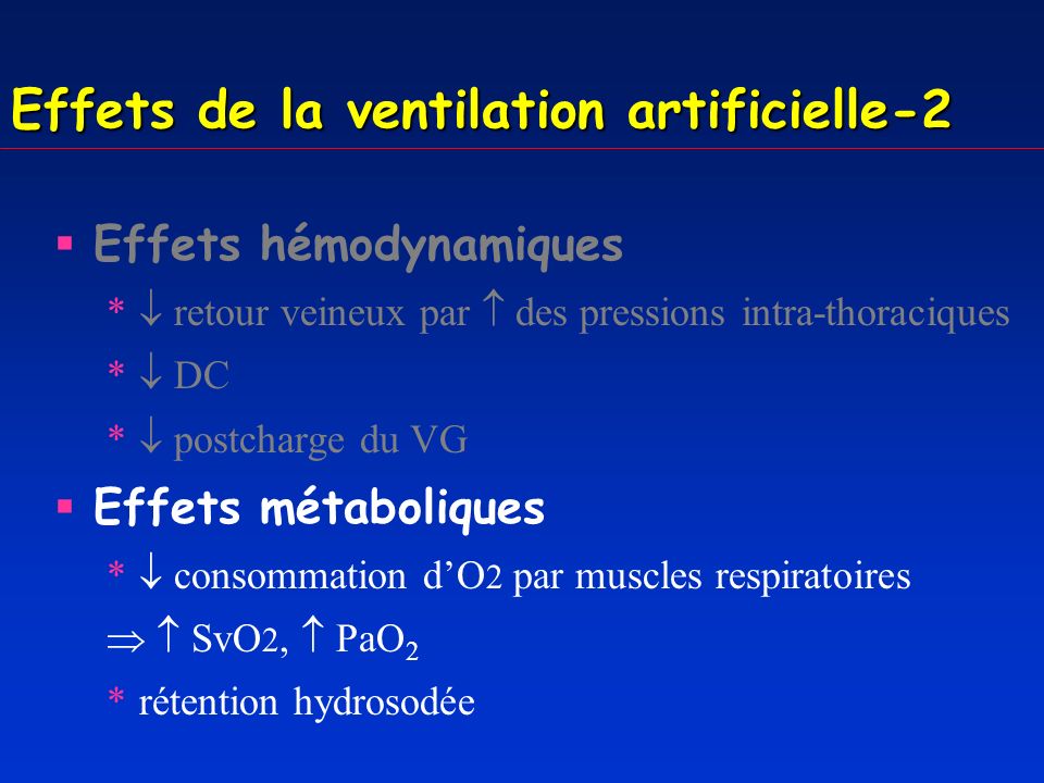 Effets de la ventilation artificielle-2