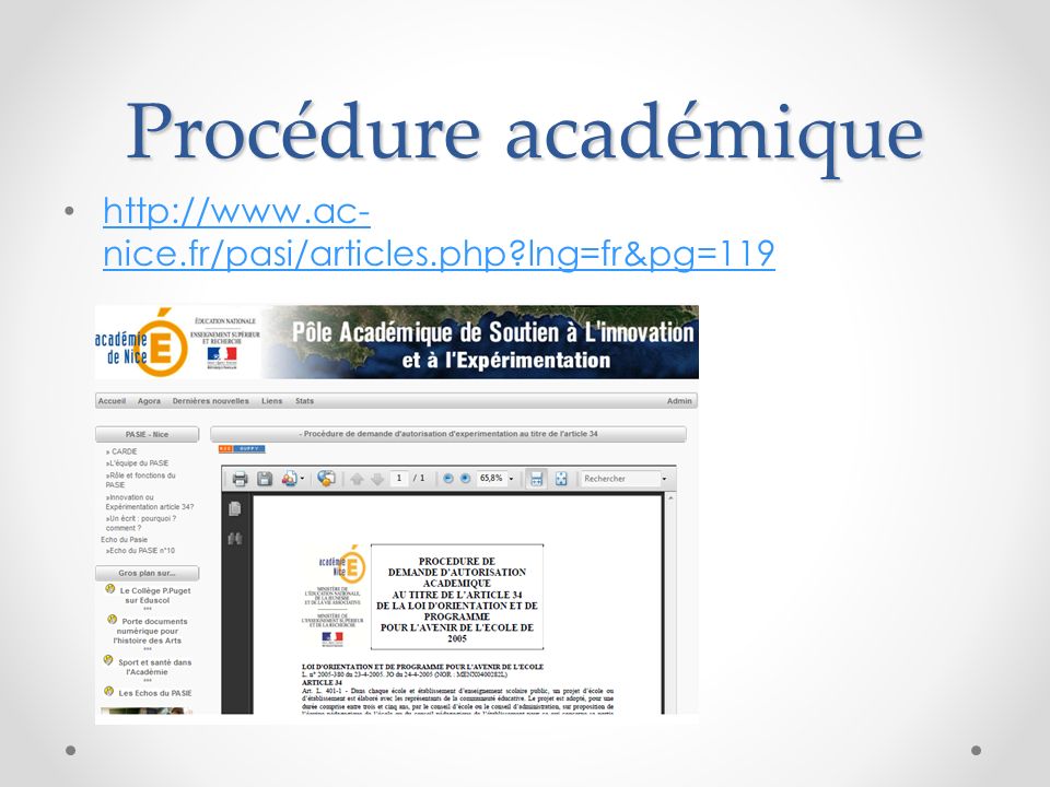Procédure académique   lng=fr&pg=119