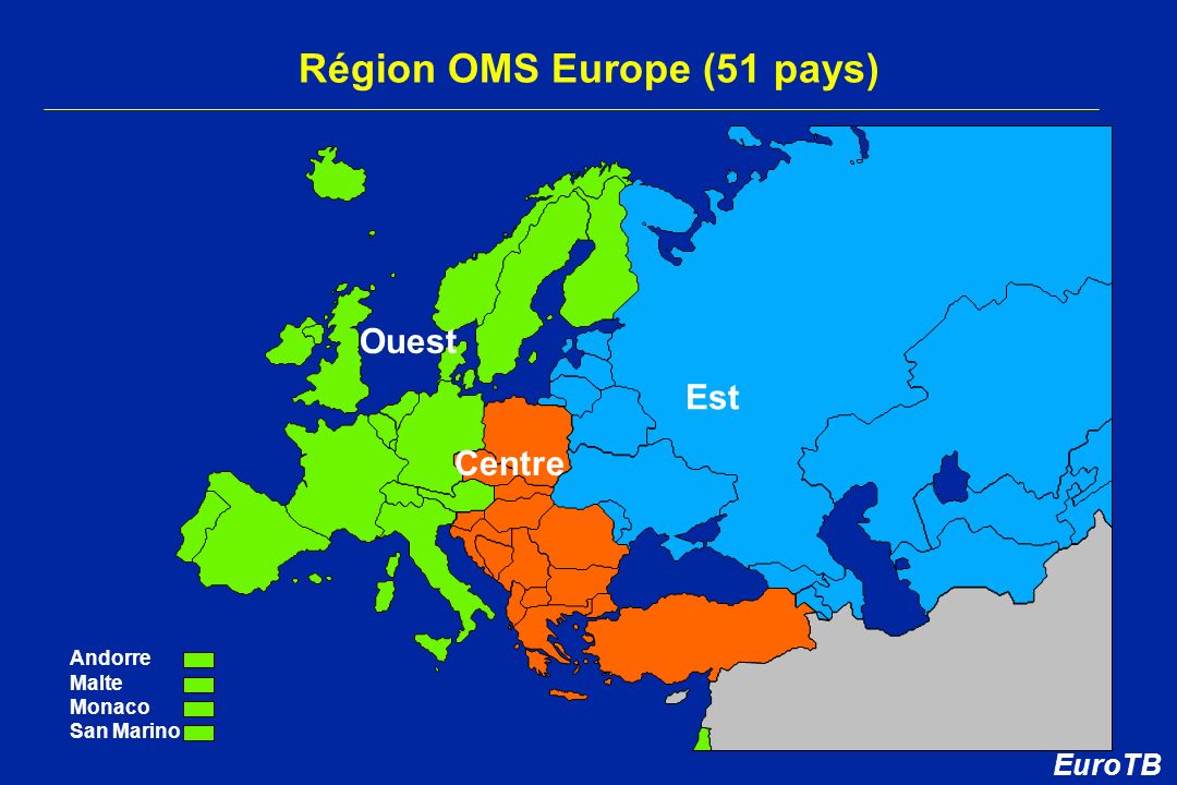 Région OMS Europe (51 pays)