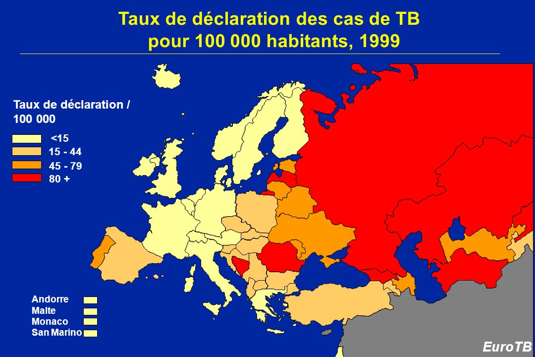 Taux de déclaration des cas de TB