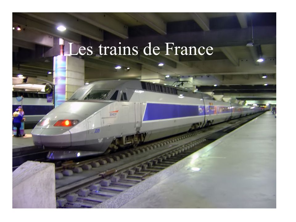 Les trains de France