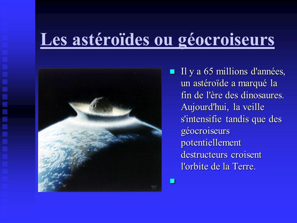 Les astéroïdes ou géocroiseurs